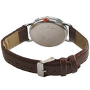 Simple Owl Leather Band Analog Quartz Vogue Wrist Watch brown J6Q3
