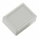 4 pcs 46 x 36 x 18mm waterproof plastic housing DIY junction box gray-white
