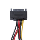 Sata Hard Drive Power Cord 15Pin One Minute Two Turn Wiring Male To Female