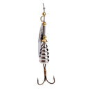8.7cm Hard Metal Fishing Lure Spinner Bait Spoon Tackle Bass Crankbait Hooks 10g