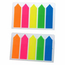 Sticky Highlight Page Markers Arrow Flags, 2 Pack, 5 Colors B3J3