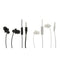 2 Pcs In Ear Headphones with Mic Wired Earbuds, Volume Control, Earphones with