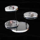 2pcs Round acrylic rack earring display stand Jewelry Store Show Holder