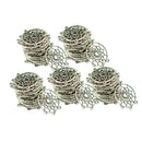 100Pcs Dreamcatcher Charm Pendants Connector 4 Holes for DIY Jewelry Making