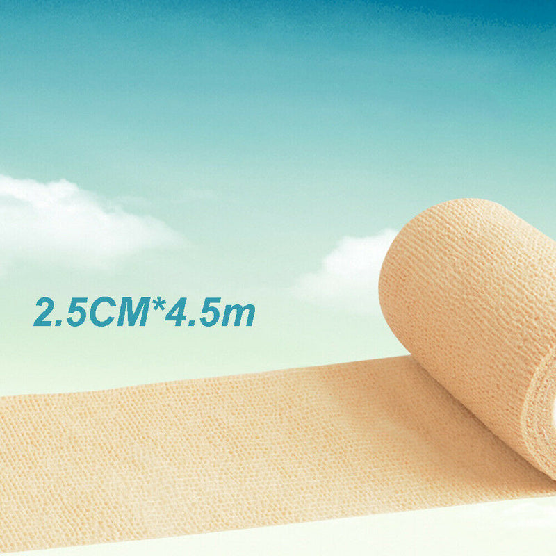 2.5cm X 4m Tape Sports First Aid Strapping Self Finger Wrap EAB Fabric