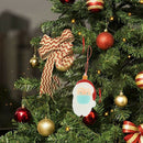 Personalized Santa Claus Of Ornament  Christmas Tree PVC Pendant DecorationSEAU
