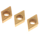 10Pcs/box DCMT070204 Carbide Insert For Lathe Turning OZ
