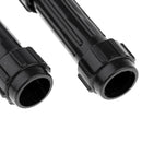 1 Pair Marine Kayak Canoe Dinghy  Paddle Oars Connector Joint Parts Black