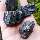 10~20g Natural Black Tourmaline Crystal Healing Crystal Stone Decoration Gift