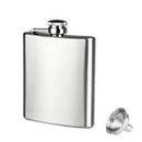 18oz Hip Flask Stainless Steel Pocket Drink Whisky Spirit Flagon With Funnel