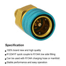 R1234YF to R134A Low Side Quick Coupler Auto Car Air-conditioning Fitting Hose