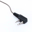 2 PIN Earpiece Headset PTT MIC for BAOFENG UV5R for KENWOOD Etc.
