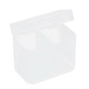 Plastic Makeup Rounds Cotton Swabs Towels Storage Box Crafts Container Case