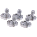 5pcs 1/4 Camera Screw For Quick Release Plate Folding D-Ring Tripod AdapterJC!E