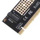 M.2 NVMe SSD NGFF to PCIE 3.0 X16 Adapter M Key Interface Card FULL SPEEDSJJC%o