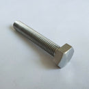 5 PCS / M10*60 Titanium Alloy Hex Head Cap Screw Bolt, Full Thread, Rustless
