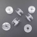 30Pcs Plastic Domestic Sewing Machine Bobbin Spools & 11/12/14/16/18 Sewing