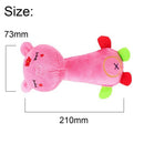 Funny Animal Shape Cute Pet Puppy Dog Toys Soft Plush Sound Squeaky Pig Che N2P5
