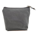 Classic Retro Canvas Purse Wallet Coin Bag Pouch Case Grey hanger