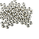 Stainless Steel Oblate Spacer Beads DIY Bracelet Necklace Beads Jewelry Making