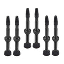 6X Mountain Bike Aluminum Alloy Tubeless Presta Valve Stem Replacement