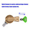 Power Pressure Washer Spray Nozzle Tips and  Connect Pivot Adapter Cou X2T2