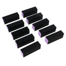 10PCS 4 Way Nail Buffer Buffing Block Sanding File Acrylic UV Smooth Sponge