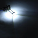 2Pcs White LED Car Bulbs BA15D P21W 1157 Backup Reverse Light 33-SMD 5630 5730