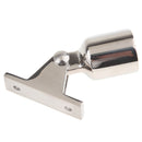 2pcs Polished Stainless Steel Eye End Deck Hinge Boat Bimini Top Fitting 1"