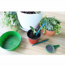2-in-1 Green Plastic Woven Wire Garden Sieve for Plants, Soil and Compost - 10