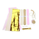 DIY Paper Card String Tassel Ornaments Paper Flower Festival Party Decor