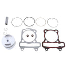 For 4 Stroke Motorcycle Scooter Complete Cylinder Piston Rings Pin Gaskets