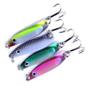 Fishing Lures Metal Spinner Baits Bass Tackle Crankbait Spoon Trout R1T1 Tr R0P6