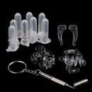 Pro Optical Glasses Repair Kits Box With Screw & Nut & Nose Pad Functi TCG