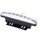 Universal Waterproof 8LED Car Motorcycle Daytime Running Light DRL Lamp A