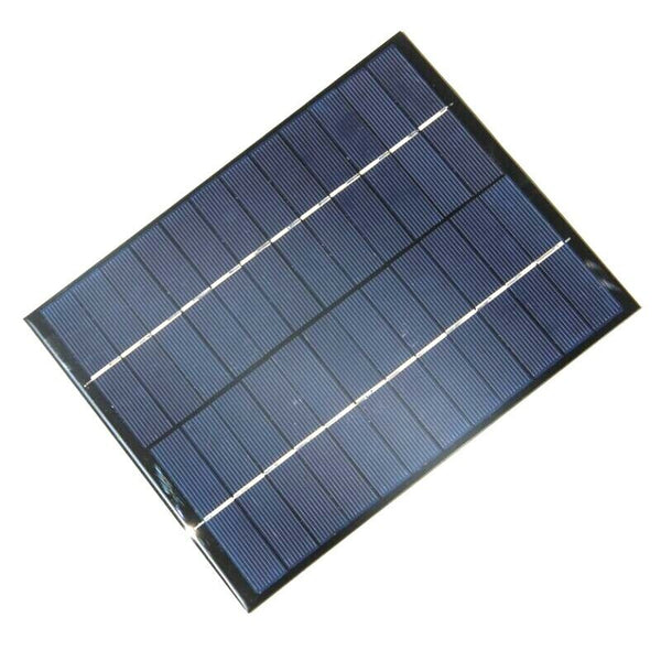 5.2W 12V Solar Cell Polycrystalline Solar Panel DIY Panel Solar Power Batte N4O1