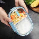 Japanese Portable Lunch Box For Kids School Stainless Steel Bento Box Kitch E3U9