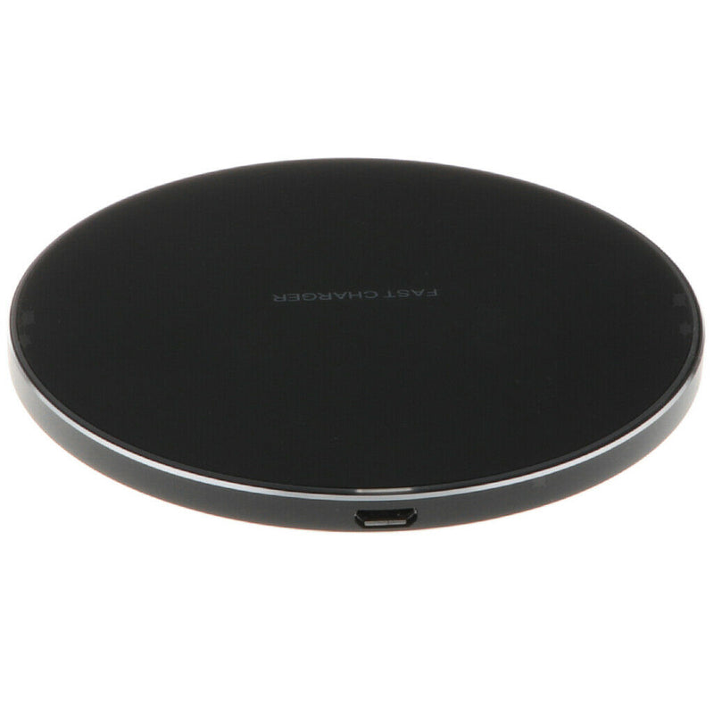 Qi Wireless Charger Fast Charging Black