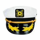 Men & Women's Yacht Captain Skipper Sailor Boat Cap Fas White Hat S0V7 Cost E6T6
