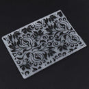 Lace Pattern Plastic Scrapbook Embossing DIY Craft Template Stamp Card