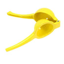 Metal lemon and orange fruit press Juicer yellow L1O4