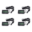 4PCS Mini Digital LCD Hygrometer Thermometer Temperature Humidity Meter Gau