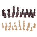 16pcs Plastic Chess Pieces - Pieces Only - No Board - 63mm King Beige