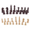 16pcs Plastic Chess Pieces - Pieces Only - No Board - 63mm King Beige