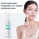 Fresh Shining Tooth-Cleaning Mousse Toothpaste TEETH Oral Hygiene NEW WHITE C8F1