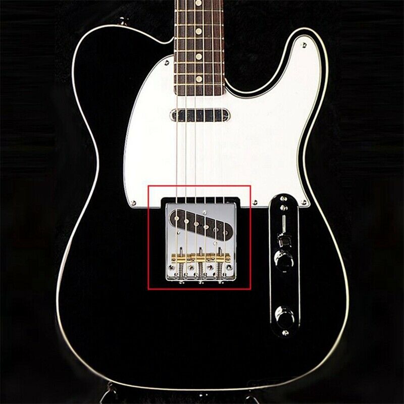 Electric Guitar 3 Tl Saddle Ashtray Saddle Bridge with Screws for Fender Te