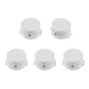 5Pcs 25mm Surfing Leash Plug Surfboard Longboard Leash Cup Plug Repair White