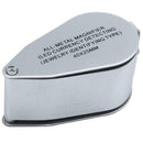 40x LED Pocket Magnifier Jeweller Eye Glass Loop Lens Magnifying Loupe UV L