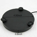 Aquarium Bubble LED Light Air Stone Curtain Lamp Fish Tank Lights Disk 12 Color