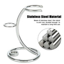 Universal Shaving Brush Stand Simple Metal Safe Razor and Brush Holder Stan
